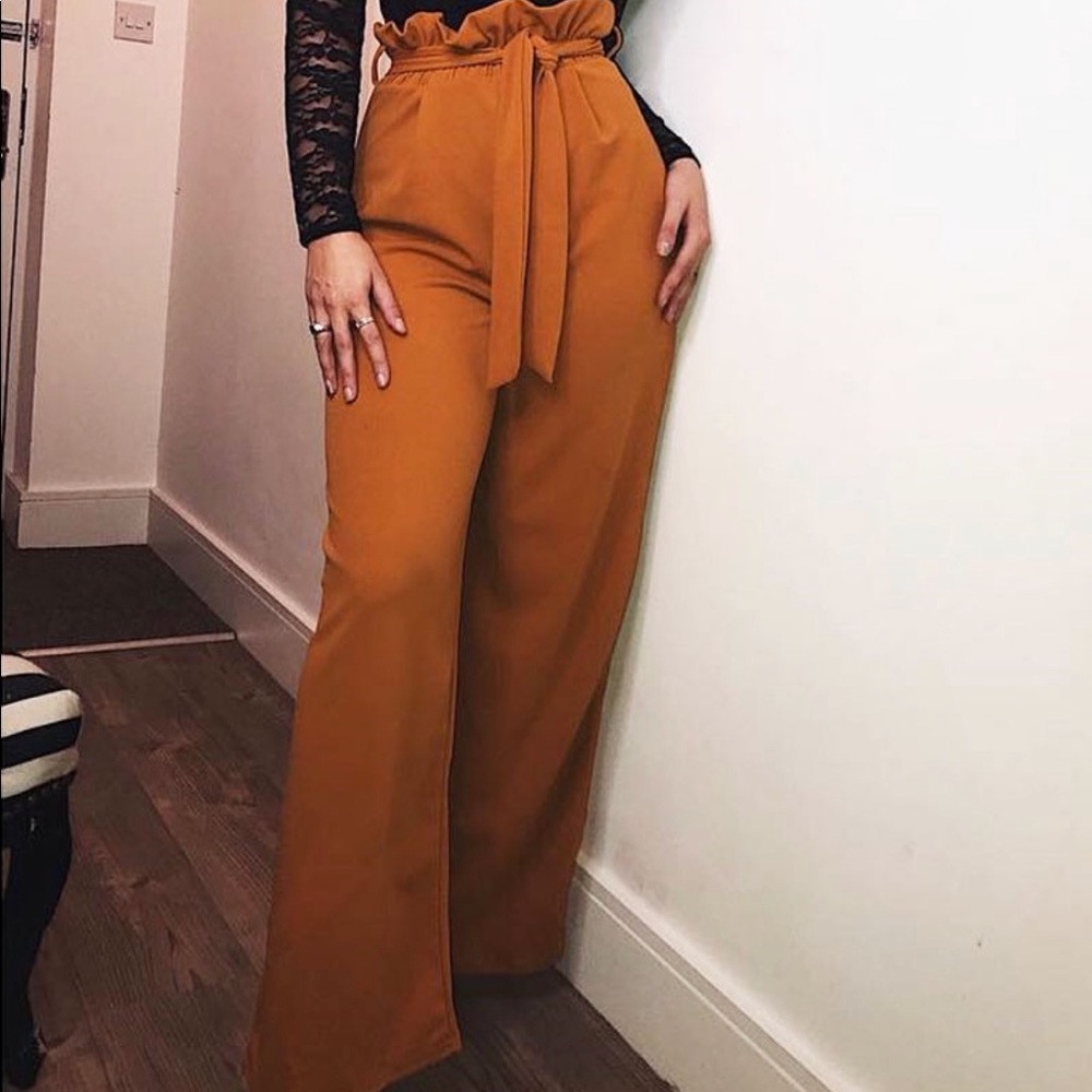 Paper bag pants